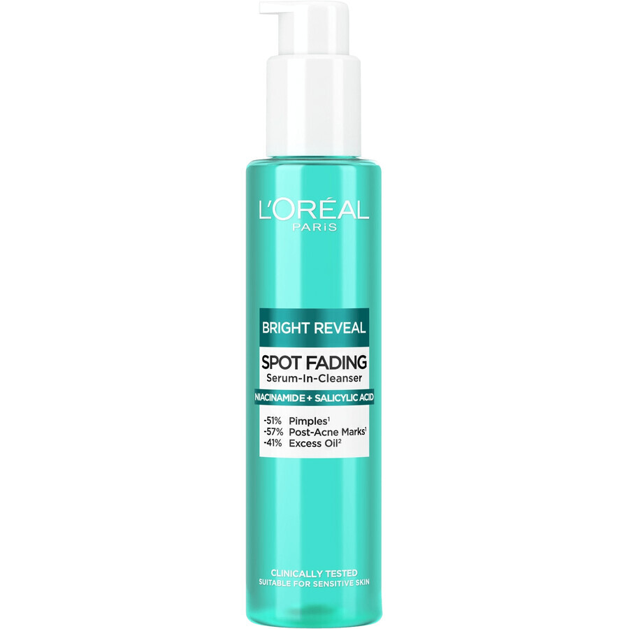 L'Oréal Paris Bright Reveal Reinigingsgel tegen pigmentvlekken, 150 ml