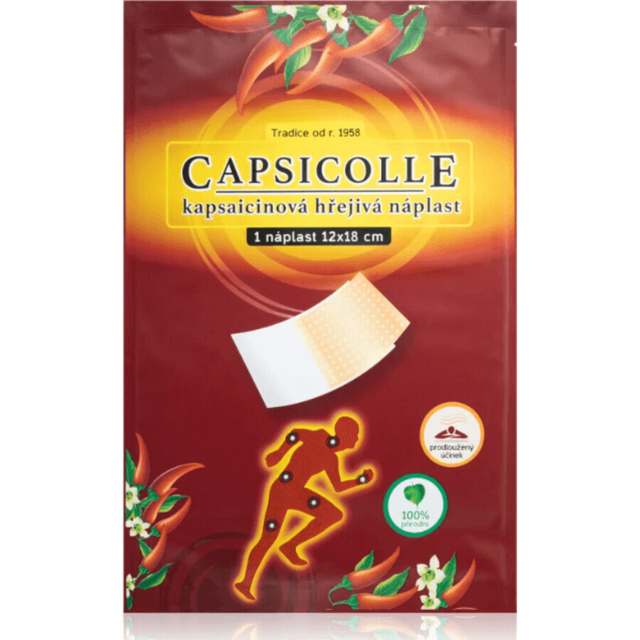 Capsicolle Capsaicin heating patch 12 x 18 cm