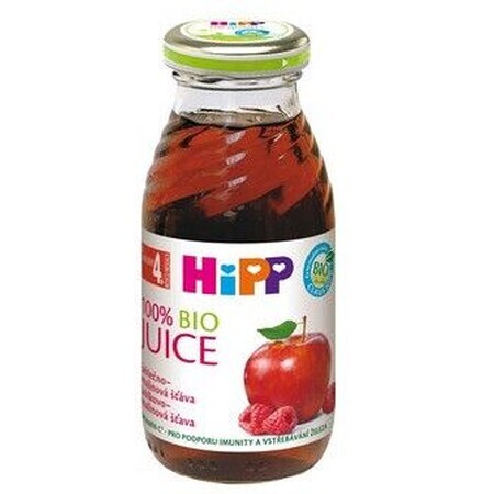 HiPP BIO Suc de mere - zmeură 200 ml