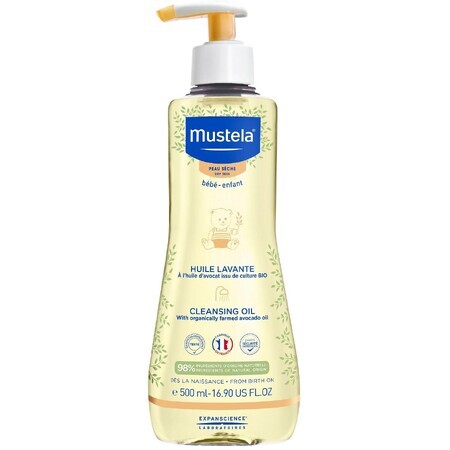 Mustela Badolie voor droge huid 500 ml