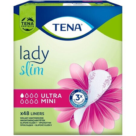 Tena Lady Slim Lady Slim Ultra Mini Slip Inserts 48 pcs