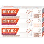 Elmex Protección Anticaries Dentífrico Profesional 3 x 75 ml