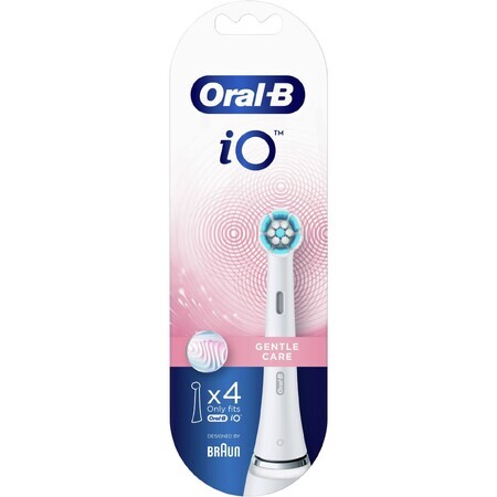 Oral-B iO Gentle Care Reinigungsköpfe 4-teilig