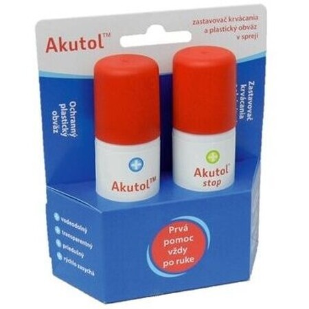 AvePharma Akutol Duo-Packung Akutol Spray + Akutol Stop Spray 2 x 60 ml