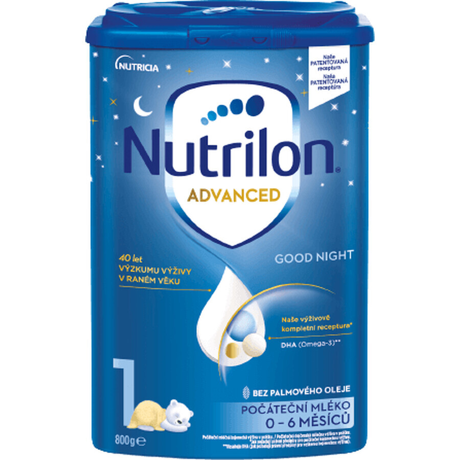 Nutrilon 1 Advanced Good Sleep milk powder formula for a good night's sleep 800 g