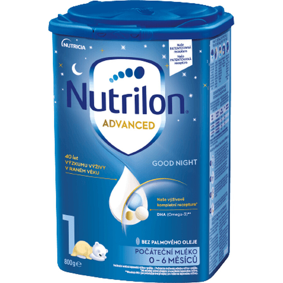 Nutrilon 1 Advanced Good Sleep milk powder formula for a good night's sleep 800 g