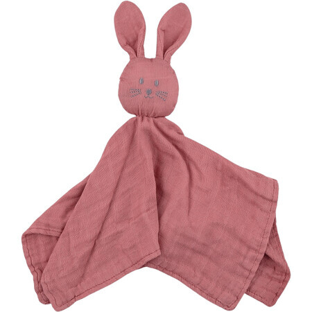 Petite&Mars Bamboo Muslin Hugo Dusty Pink 0m+