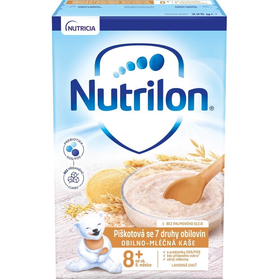 Nutrilon Porridge biscuit, 7 types of cereal 225 g