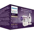 Vigilabebés con vídeo Philips Avent SCD891/26