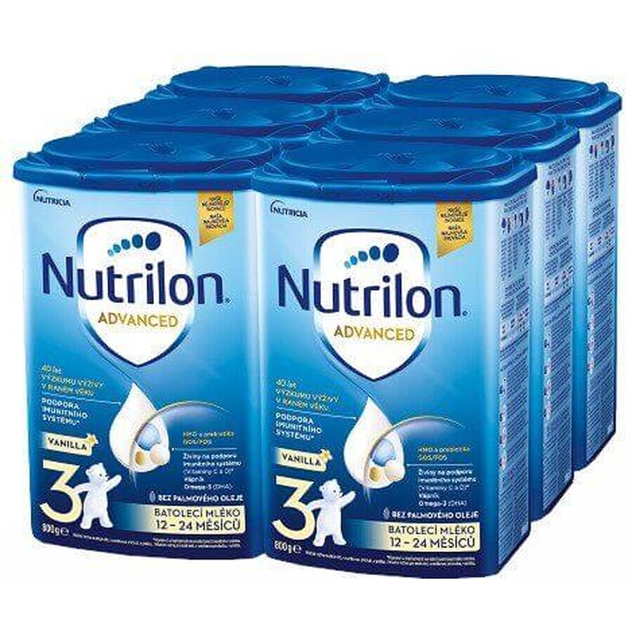 Nutrilon Advanced 3 Vanilla 6 x 800 g