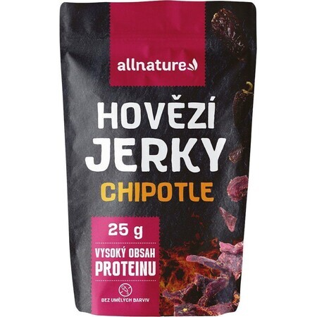 Allnature BEEF Chipotle Chipotle Jerky 25 g