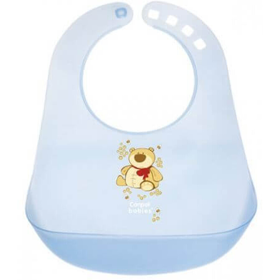 Babero de plástico Baby Canpol HAPPY ANIMALS