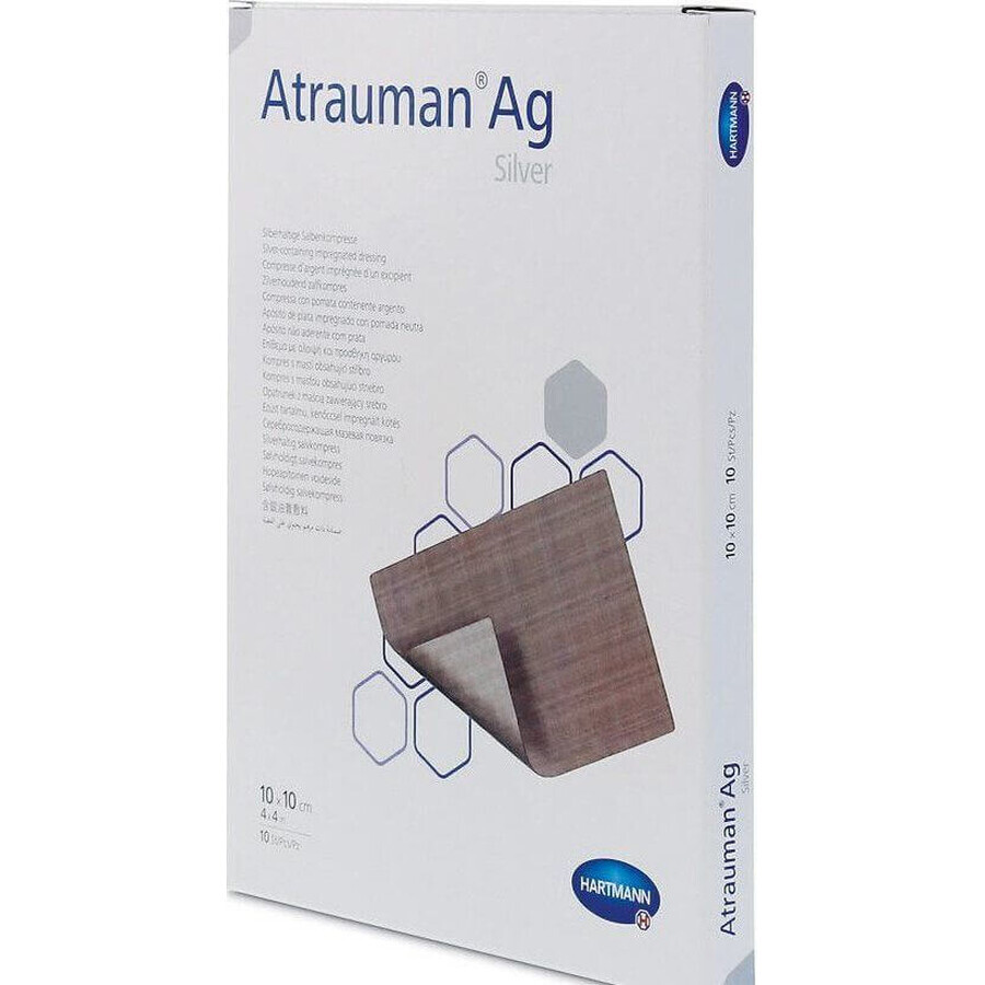 Hartmann Atrauman AG stérile 10 x 10 cm 10 pcs