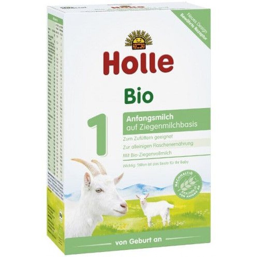 Formula pentru sugari Holle Bio1 pe bază de lapte de capră 400 g