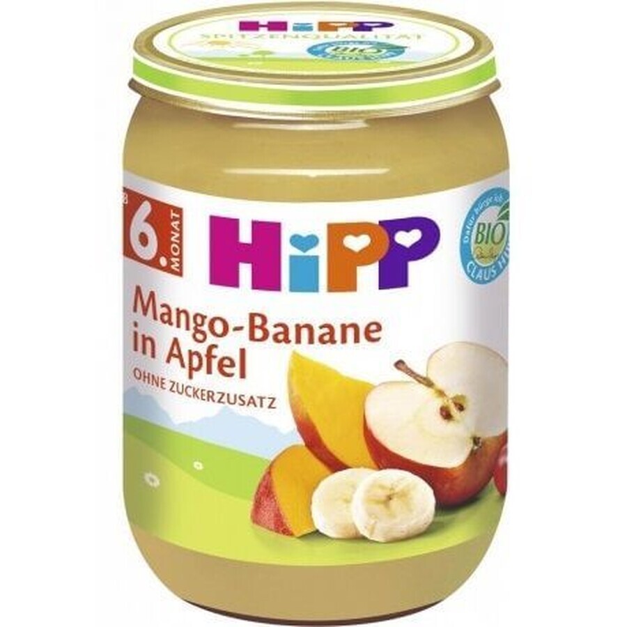 HiPP Organic Apples with mango and banana 190 g