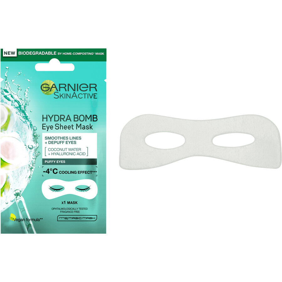 Garnier Skin Naturals Mascarilla Alisante Contorno de Ojos 6 g