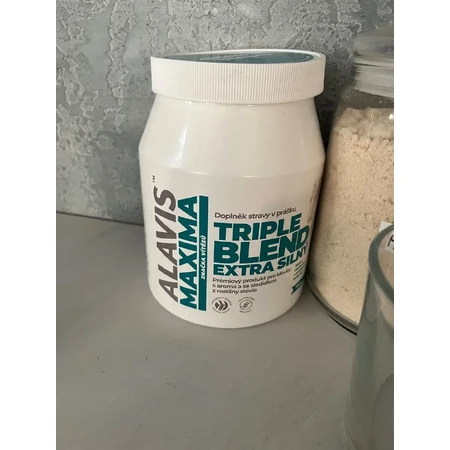 Alavis Maxima Maxima TRIPLE Mischung Extra Stark mit Aroma und Süßstoff 700 g