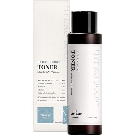 Village 11 Factory Hydro Boost Hyaluron Toner 120 ml