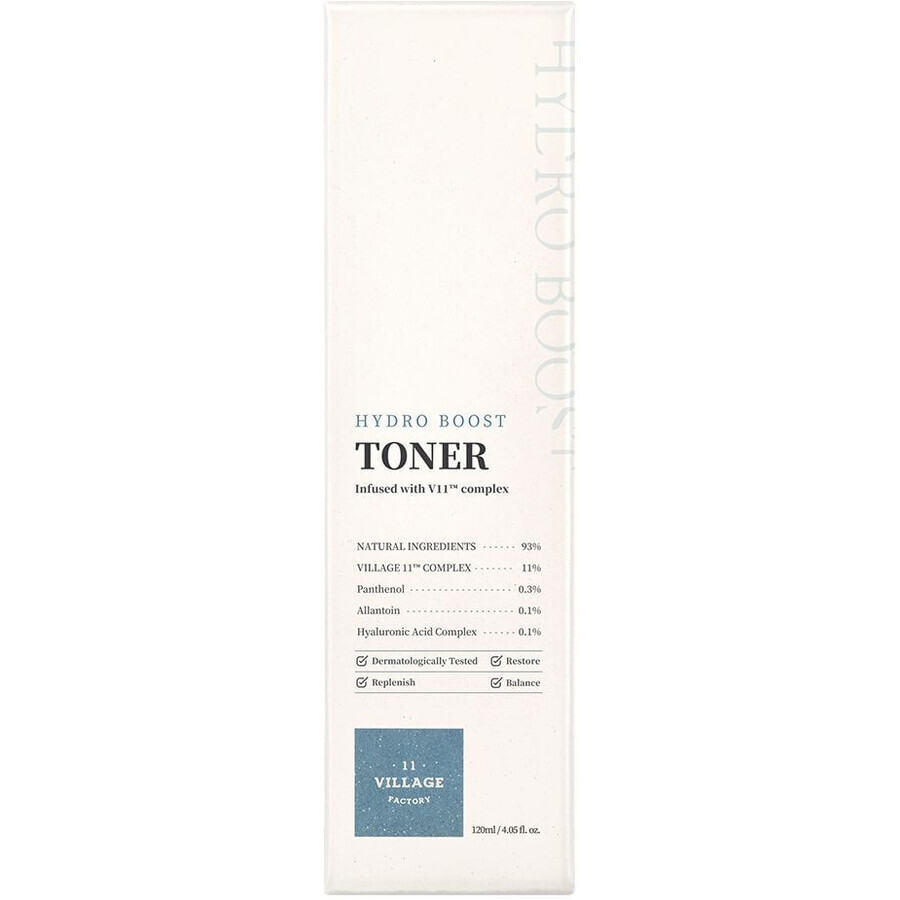 Village 11 Factory Hydro Boost Hyaluron Toner 120 ml