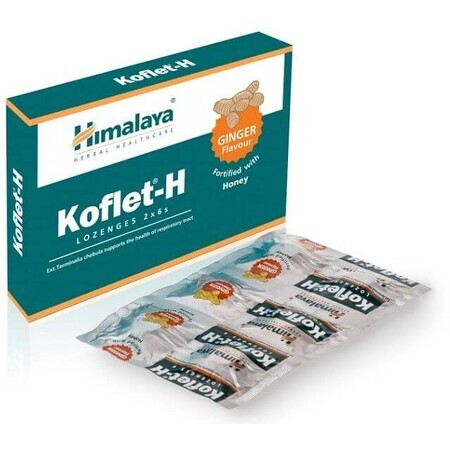 Himalaya Koflet-H Jengibre 12 comprimidos