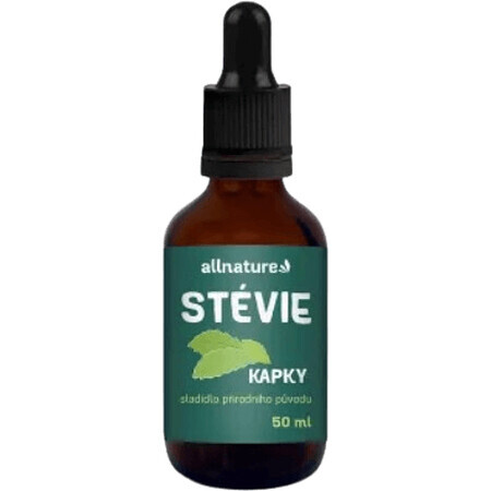 Allnature Stevia picături 50 ml