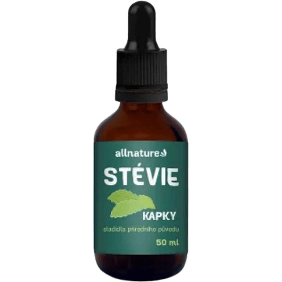 Allnature Stevia picături 50 ml