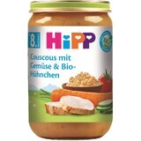 HiPP Organic couscous with vegetables and chicken 220 g