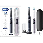 Oral-B EL.ZK Duo iO Serie 9 Negro y Rosa + soporte + bolsa de viaje