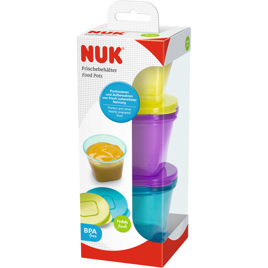 Nuk Ciotole per alimenti per bambini 6 pz.