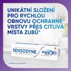 Sensodyne Zahnpasta für empfindliche Zähne Rapid 3 x 75 ml