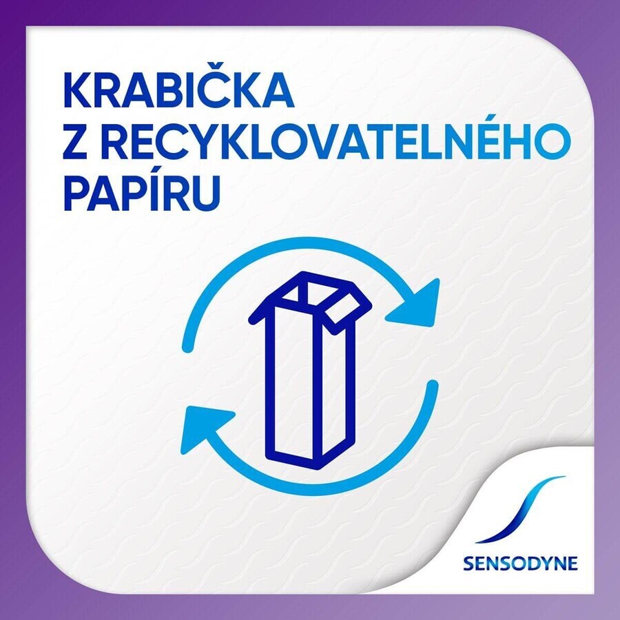 Sensodyne Zahnpasta für empfindliche Zähne Rapid 3 x 75 ml