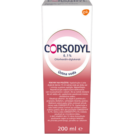 Corsodyl colutorio 200 ml