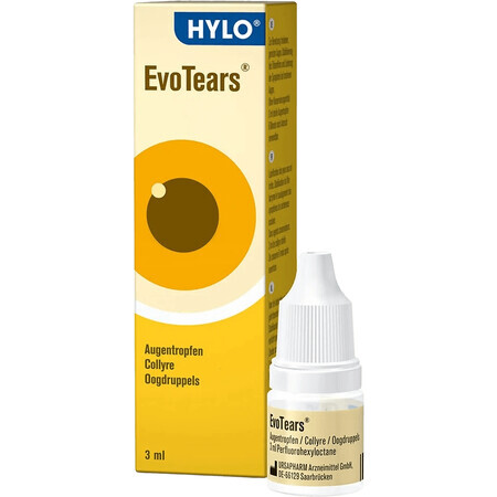 Hylo Eye Care EvoTears Augentropfen 3 ml