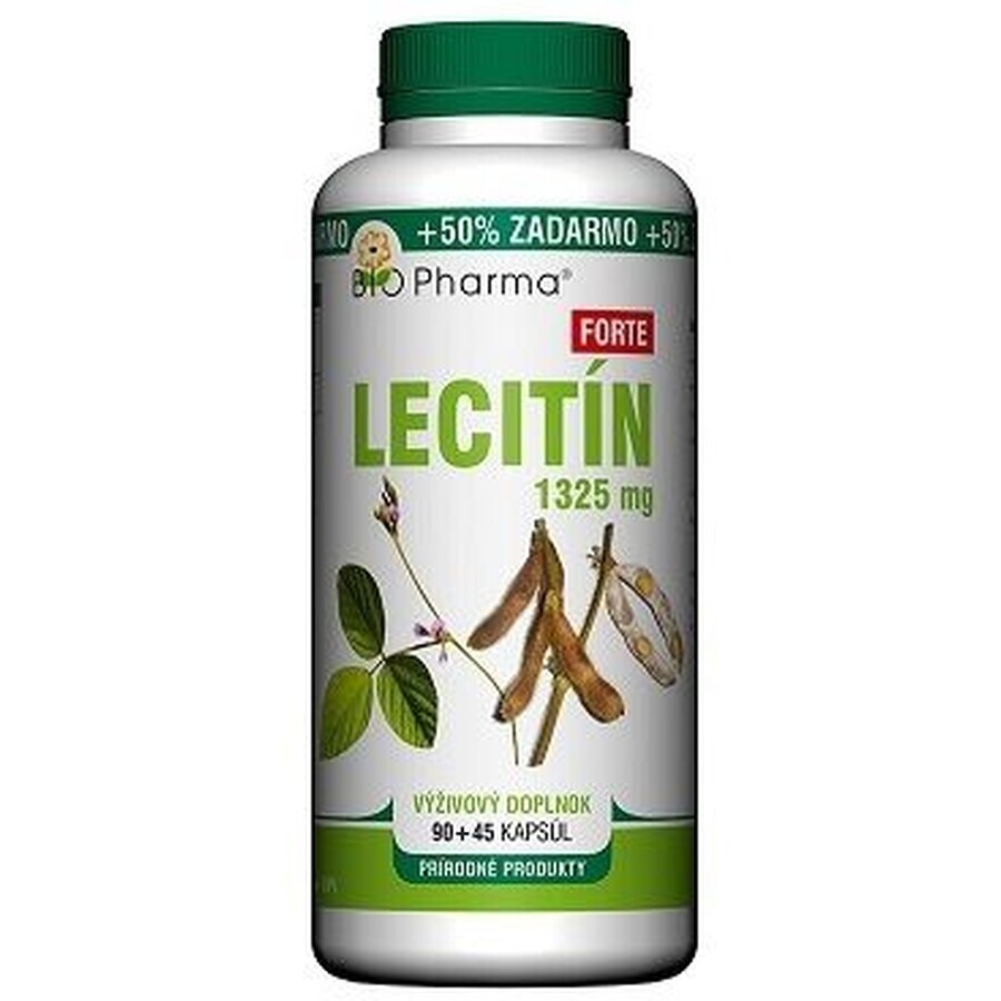 Bio Pharma Lecithin Forte 1325 mg, 135 Kapseln