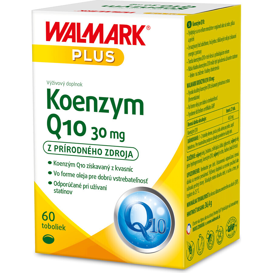 Walmark Plus Co-enzym Q10 30 mg 60 capsules