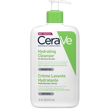 CeraVe Moisturizing cleansing emulsion for normal to dry skin 473 ml