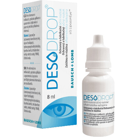 Desodrop soluție oculară protectoare și lubrifiantă 8 ml