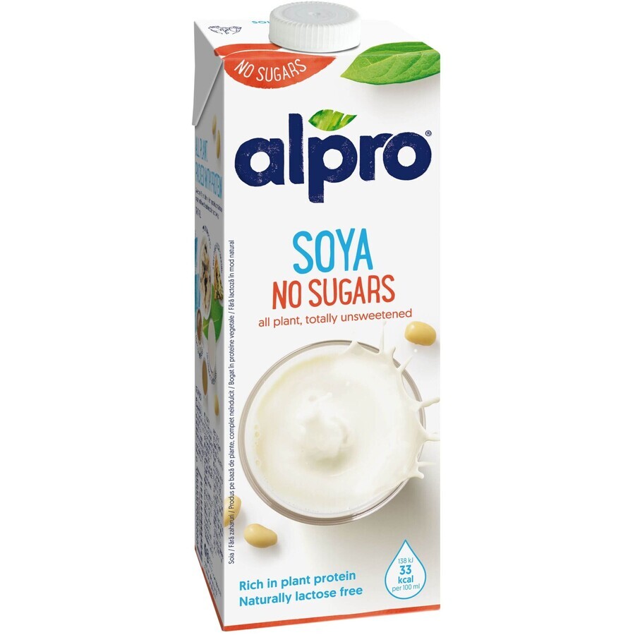 Bebida de soja sin azúcar Alpro 1 l