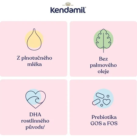 Kendamil BIO Nature 2 HMO+ 800 g: ceny i cechy