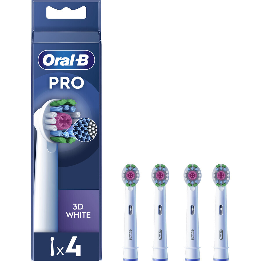 Oral-B Pro 3D White 4 cabezales de recambio