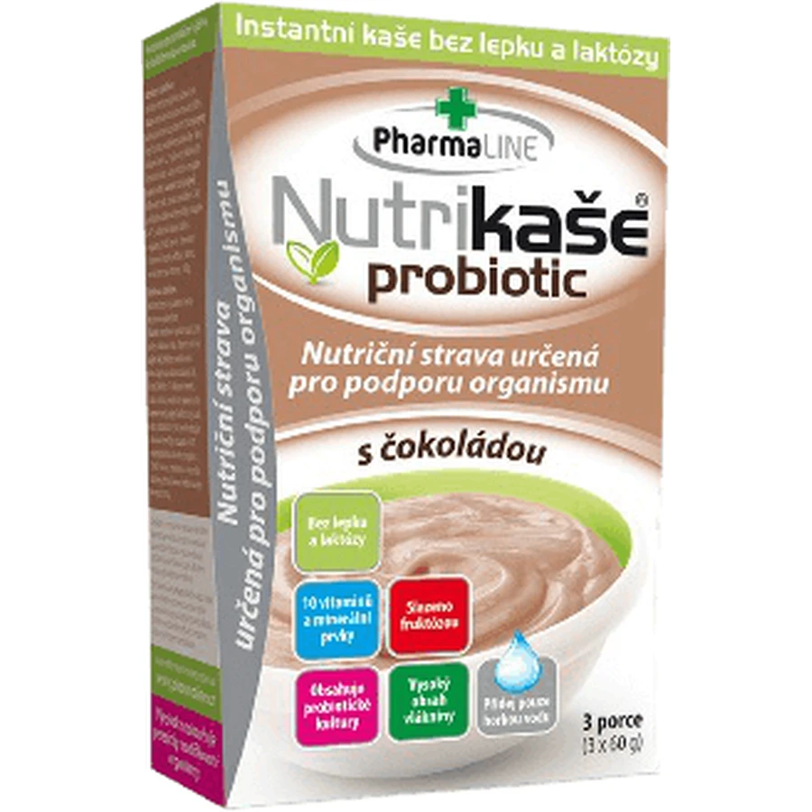 Probiotischer Ernährungsmix mit Schokolade, 3 x 60 g