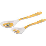 Canpol babies Melamine spoons Exotic animals yellow 2 pieces