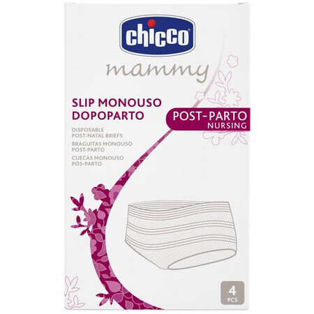 Chicco Postpartum Mesh chiloți Elastic 4 buc