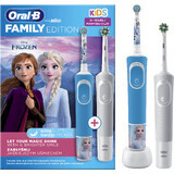 Oral-B Family - Vitality Pro Protect X D103 blanc + D100 congelé