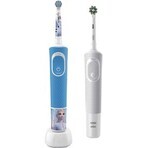 Oral-B Family - Vitality Pro Protect X D103 blanco + D100 congelado