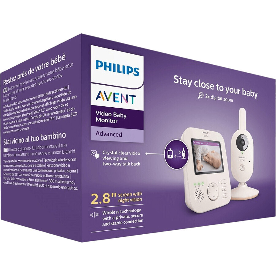 Philips Avent Video Baby Diapers SCD881/26