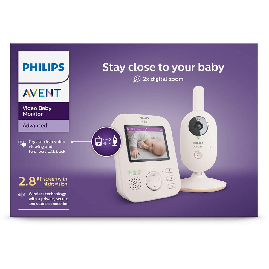 Philips Avent Video Baby Diapers SCD881/26