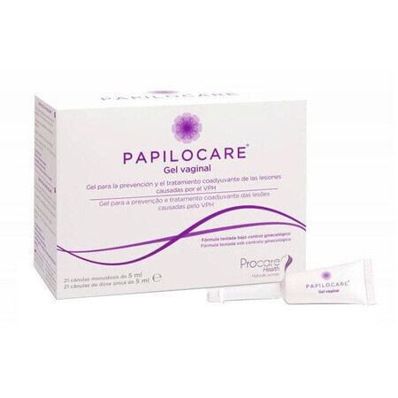 Papilocare vaginal gel 21 x 5 ml