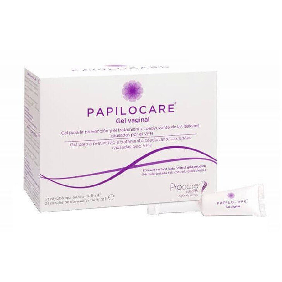 Papilocare vaginal gel 21 x 5 ml