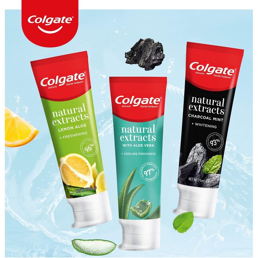 Colgate Natürliche Extrakte Zahnpasta Mix 3 x 75 ml